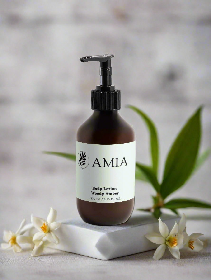 Ķermeņa losjons Woody Amber, 270 ml