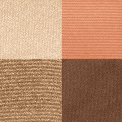 INIKA Organic Quad acu ēnu palete (saulriets)