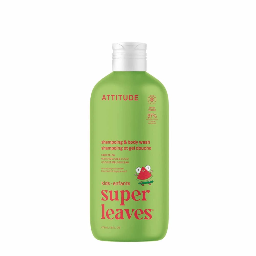 Šampūns un dušas želeja bērniem ar arbūzu un kokosriekstu aromātu, 473 ml