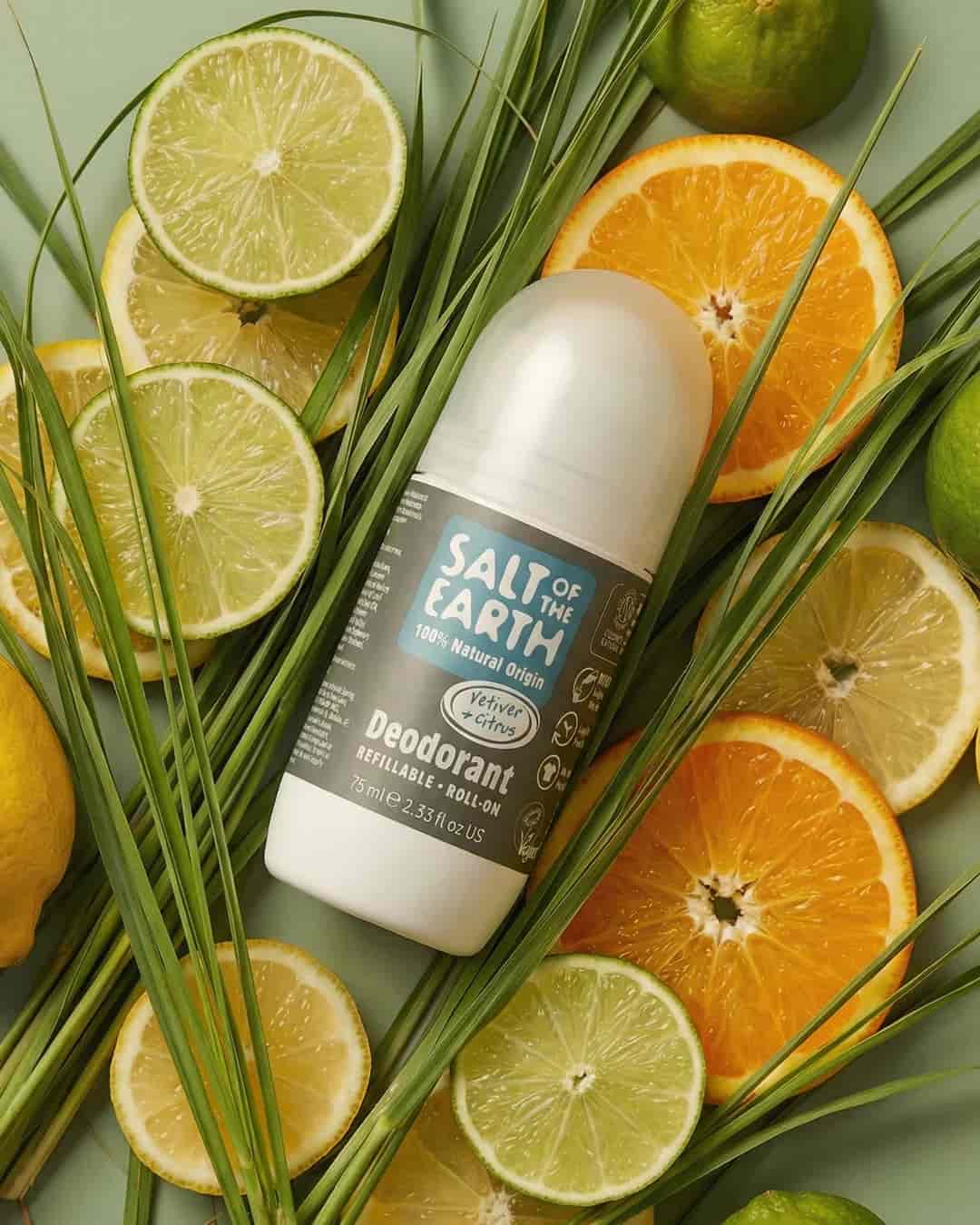 Dabīgs rullīša dezodorants "Vetivērijas un citrusaugļu aromāts", 75 ml
