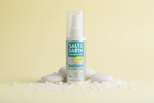 Unscented Natural Deodorant Spray, 100 ml