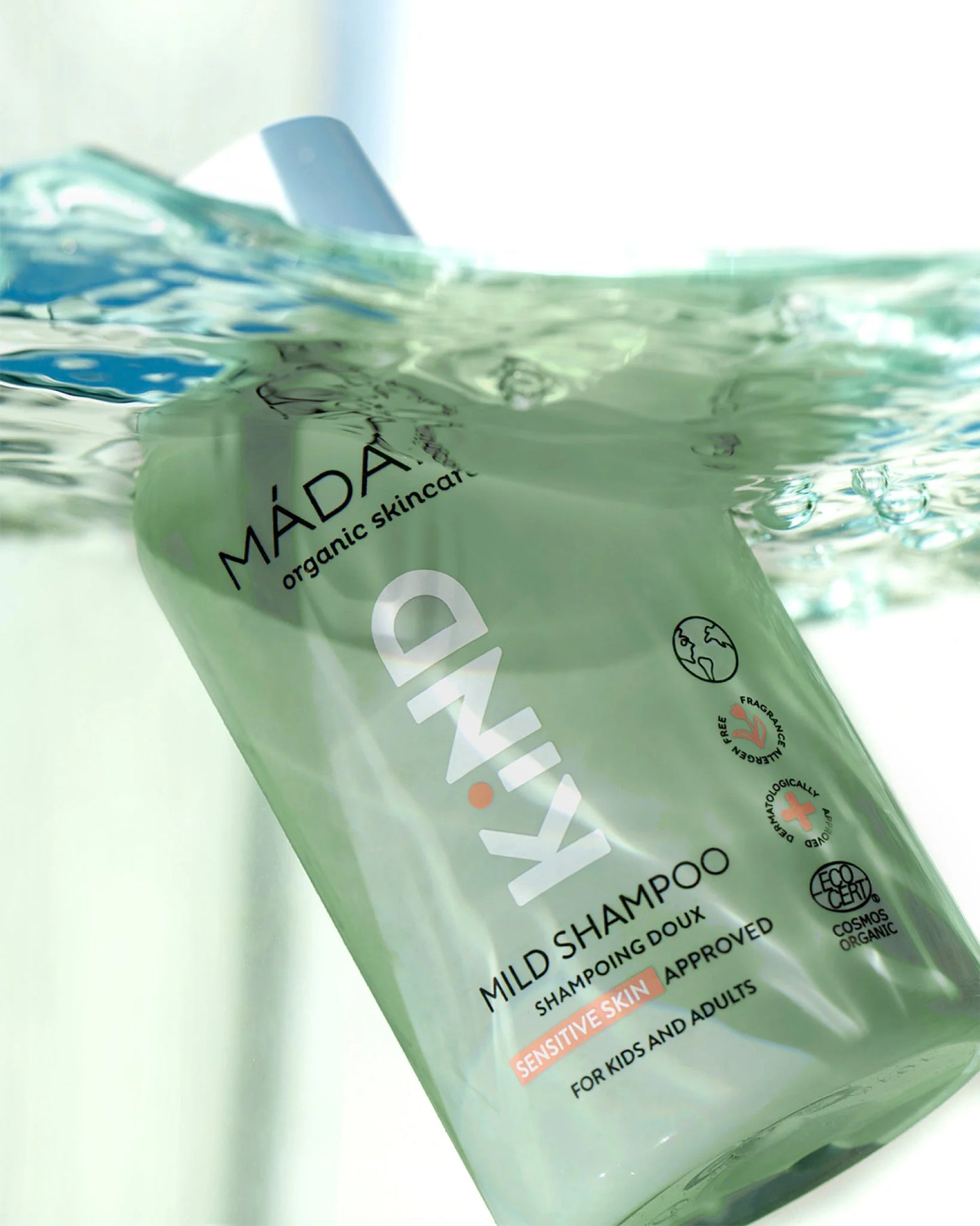 MADAMIND mild shampoo packaging on a white background