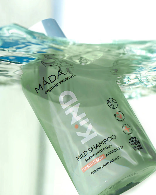 MADAMIND mild shampoo packaging on a white background