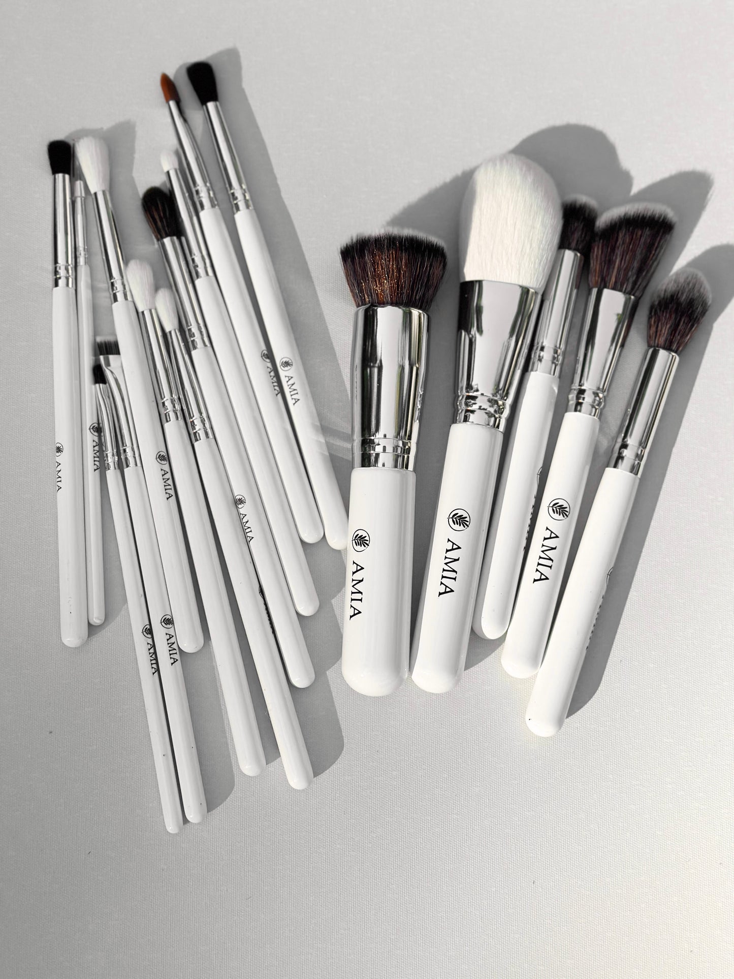 16 make-up brushes set