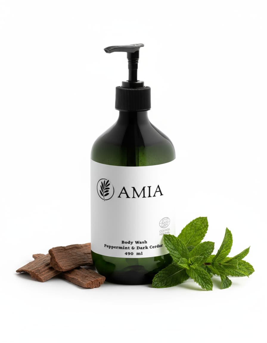 Dušas želeja ar piparmētras, ingvera un kardamona aromātiem, 495 ml