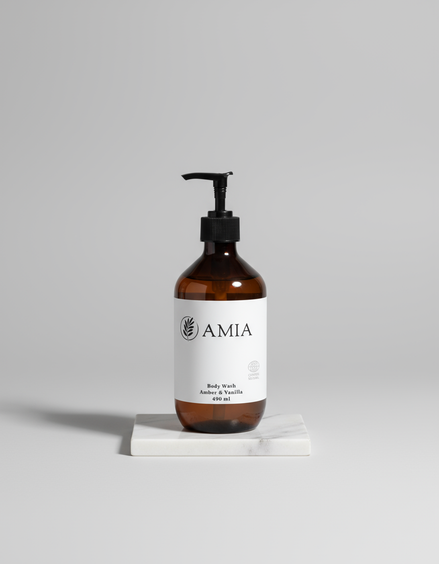 Dušas želeja ar vaniļas un dzintara aromātu, 495 ml