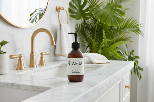 Body lotion Woody Amber, 270 ml