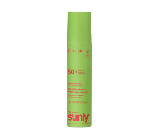 SPF 50 Izsmidzināms aizsarglīdzeklis no saules bērniem - Arbūzs, 75 ml