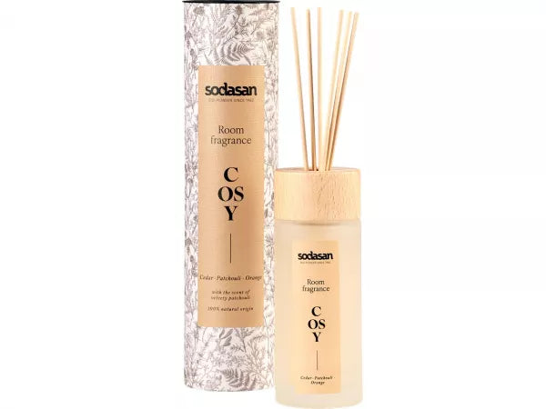 Dabīgs sandalkoka telpu aromatizētājs ar kociņiem, 200 ml